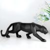 Geometric jaguar black