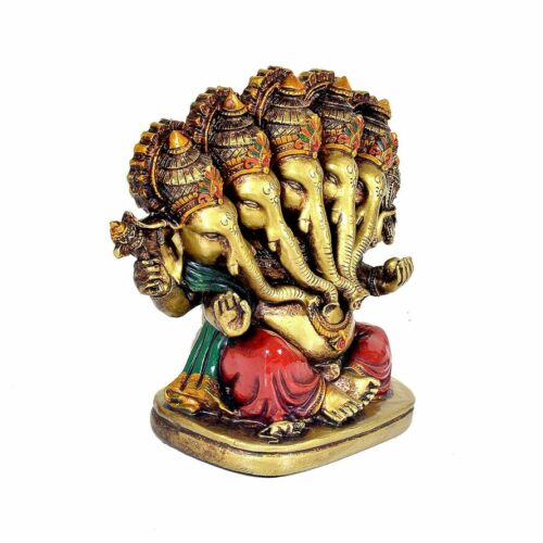 Panchmukhi ganesha peachy perx