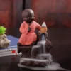 monk smoke fountain