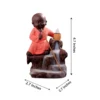 buddha monk kung fu smoke fountain