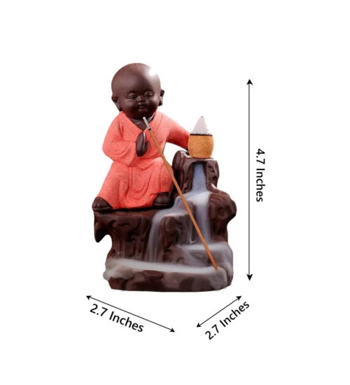 buddha monk kung fu smoke fountain